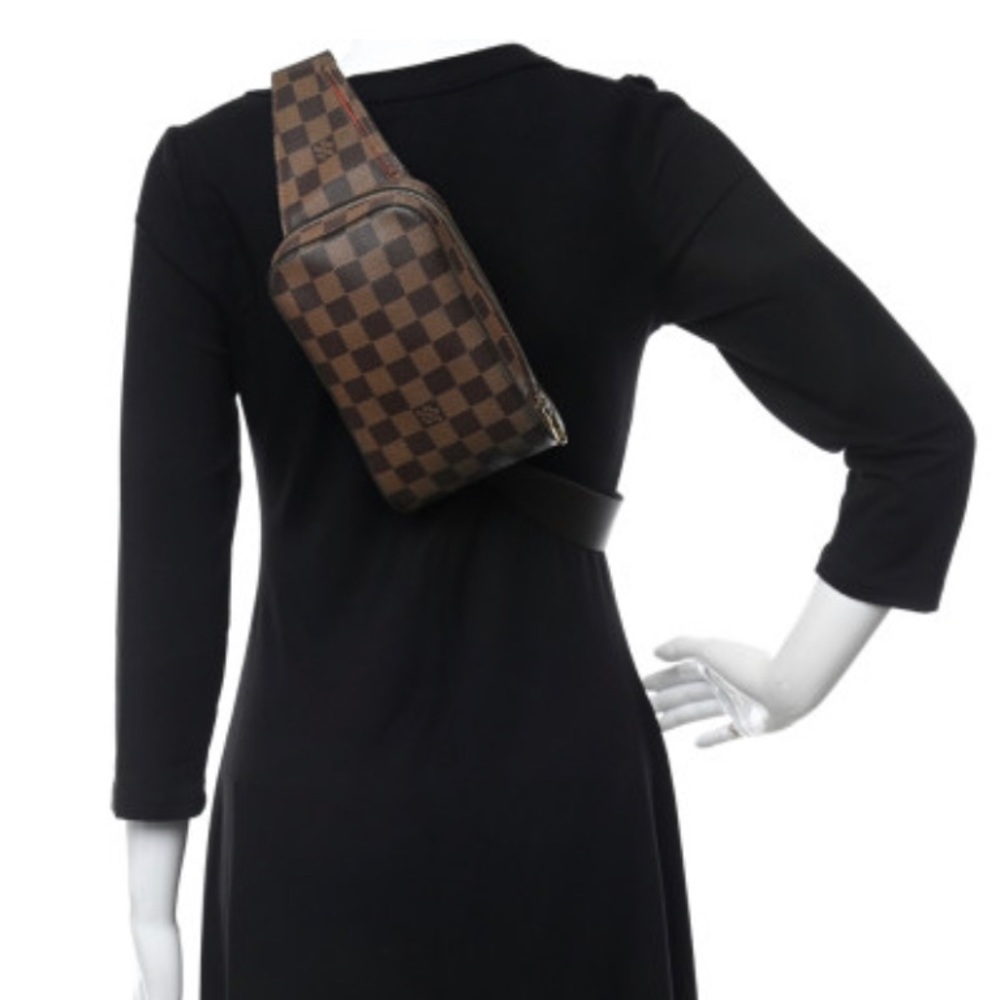 ✨ Louis Vuitton ✨ Damier Ebene Geronimos ✨ Slingbag✨Beltbag✨Verified Authentic✨ - Picture 11 of 13